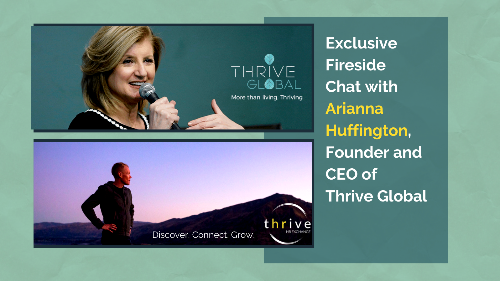 An Exclusive Fireside Chat with Arianna Huffington