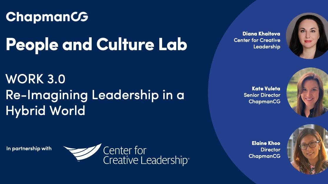 WORK 3.0 – Re-imagining Leadership in a Hybrid World
