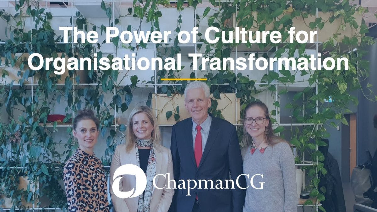 The Power of Culture for Organisational Transformation